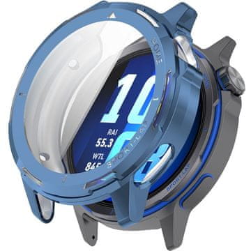 GS 2u1 futrola sa zaštitnom folijom za Huawei Watch GT Runner 2, plava