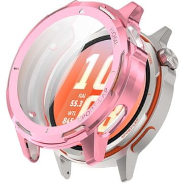 GS 2u1 futrola sa zaštitnom folijom za Huawei Watch GT Runner 2, roza