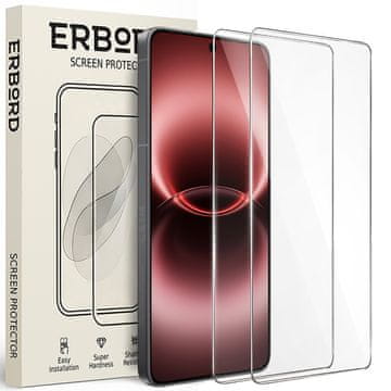 Overboard 2x Kaljeno staklo za Vivo X300 Ultra, 9H tvrdo staklo, staklo