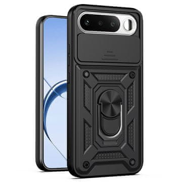 GS Oklopna futrola za Realme 16 5G, CamShield Slide, crna