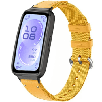 GS Najlonski remen za Huawei Band 11 / 11 Pro, žuti