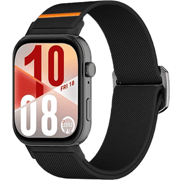 GS Najlonski remen za Huawei Watch Fit 4 Pro / 4 / 3, crni