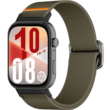 GS Najlonski remen za Huawei Watch Fit 4 Pro / 4 / 3, zeleni