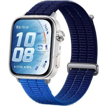 GS Najlonski remen za Huawei Watch Fit 4 Pro / 4 / 3, plavi