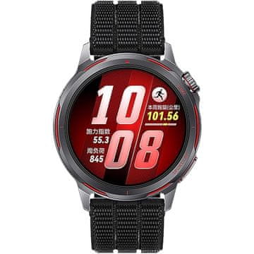 GS Univerzalni najlonski remen 22 mm, crni