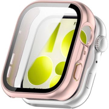 GS 2u1 futrola + kaljeno staklo za Huawei Watch Fit 5, roza