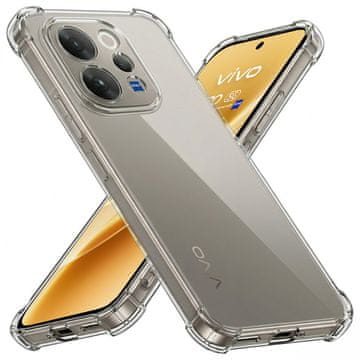 GS Futrola za Vivo V70, Otporna na padove, Prozirna