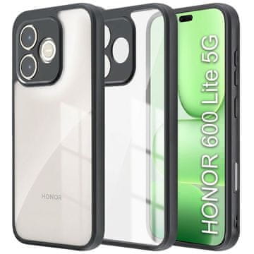 GS Honor 600 Lite Fusion Hybrid maskica, prozirna s crnim okvirom