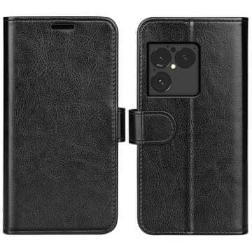 GS Preklopna futrola za Sony Xperia 1 VIII, novčanik Crazy Horse, crna