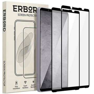 Overboard 2x kaljeno staklo za Sony Xperia 1 VIII, 3D full, staklo za cijeli ekran