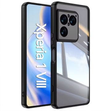 GS Futrola za Sony Xperia 1 VIII, zrcalna futrola, crna