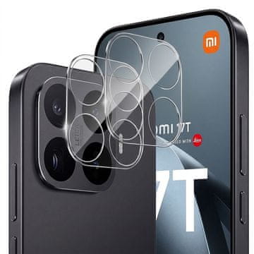 Overboard 2x kaljeno staklo za Xiaomi 17T kameru, prozirno