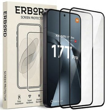 Overboard 2x kaljeno staklo za Xiaomi 17T Pro, 3D full, staklo za cijeli ekran
