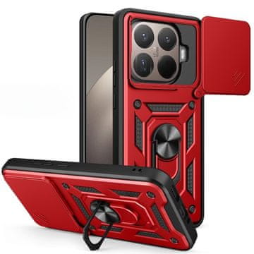 GS Oklopna futrola za Xiaomi 17T Pro, CamShield Slide, crvena