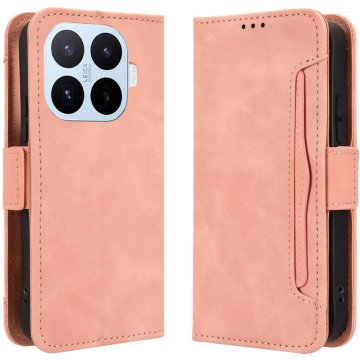 GS Preklopna futrola za Xiaomi 17T Pro, utor za karticu, ružičasta