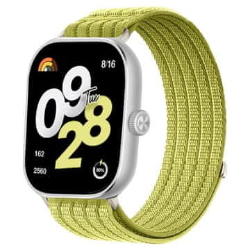 GS Najlonski remen za Xiaomi Redmi Watch 6 / 5 / 4 / Smart Band 9 Pro / 8 Pro, zeleni