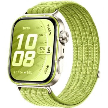 GS Najlonski remen za Huawei Watch Fit 5 Pro / 5 / 4 Pro / 4 / 3, zeleni