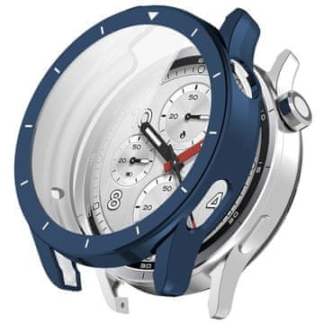 GS 2u1 futrola sa zaštitnom folijom za ekran za Xiaomi Watch S5 46mm, plava