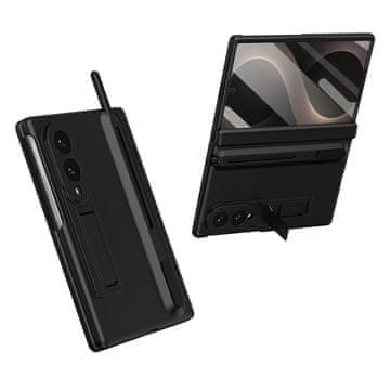 GS Futrola za Samsung Galaxy Z Fold 8, sa stalkom, olovkom i staklom za vanjski ekran, crna