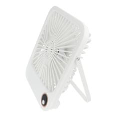 GS Stolni ventilator, W30, s podesivim postoljem, bijeli