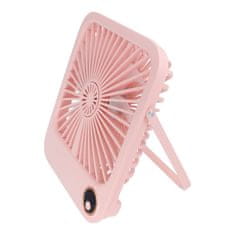 GS Stolni ventilator, W30, s podesivim postoljem, roza
