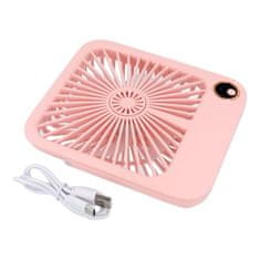 GS Stolni ventilator, W30, s podesivim postoljem, roza
