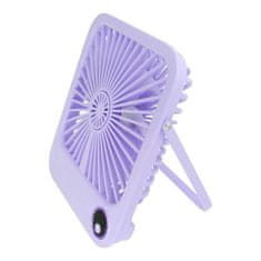 GS Stolni ventilator, W30, s podesivim postoljem, ljubičasti