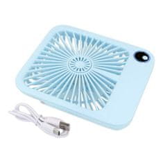 GS Stolni ventilator, W30, s podesivim postoljem, plavi