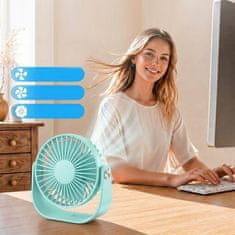 GS Stolni ventilator, LLD-F82, plavi