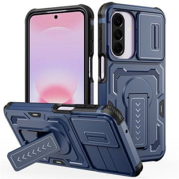 GS Oklopna futrola za Samsung Galaxy A27 5G, s zatvaračem kamere, plava