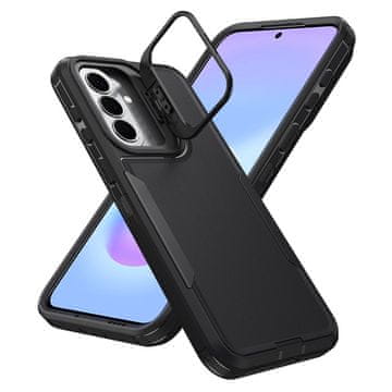 GS Oklopna futrola za Samsung Galaxy A27 5G, sa postoljem, crna