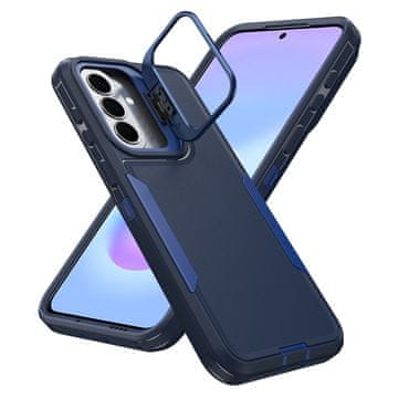 GS Oklopna futrola za Samsung Galaxy A27 5G, sa postoljem, plava