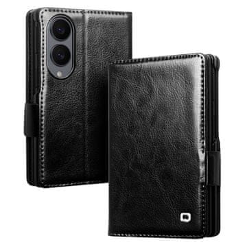 Kožna futrola s preklopom za Samsung Galaxy Z Fold 8, , crna