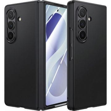GS Tvrda maska za Samsung Galaxy Z Fold 8 Ultra sa staklom za vanjski ekran, crna