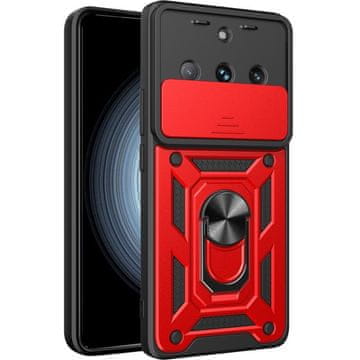 GS Oklopna futrola za Realme 11 Pro 5G / 11 Pro+ 5G, CamShield Slide, crvena
