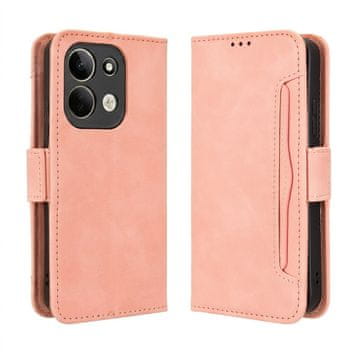 GS Preklopna futrola za Xiaomi Redmi 17 4G/5G, utor za karticu, roza