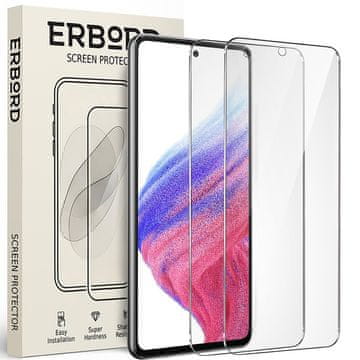 Overboard 2x Kaljeno staklo za Samsung Galaxy A53 5G, 9H tvrdo staklo, staklo
