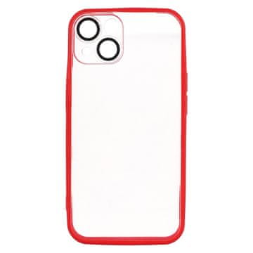FIN Futrola za iPhone 14 W393 PROZIRNA S CRVENOM