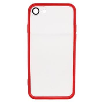 FIN Futrola za iPhone 7/ 8 / SE W393 PROZIRNA S CRVENOM