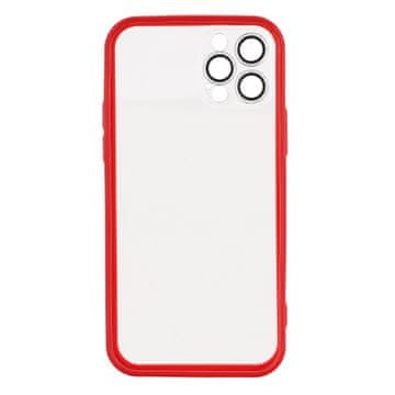 FIN Futrola za iPhone 12 PRO W393 PROZIRNA S CRVENOM