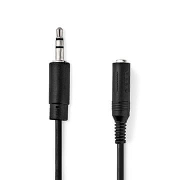 Nedis Stereo audio kabel 3 5 mm muški 6 35 mm ženski Niklani 0 20 m Okrugli Blisters