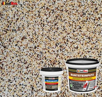 set žbuke za mozaik Mosaikputz BP50 10 kg + kvarcni temeljni premaz Quarzgrund 1,5 kg
