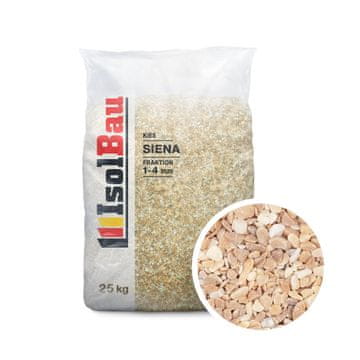 IsolBau Mramorni agregat Marmorkies Giallo Sienna 1/4 mm 25 kg