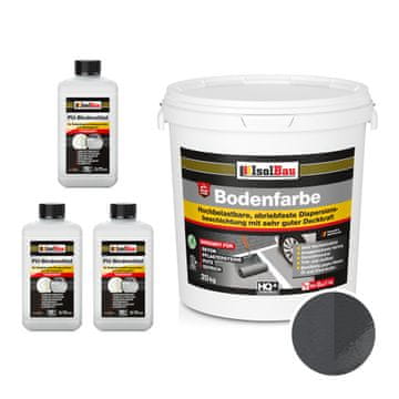 IsolBau 2K smolasta podna boja za beton Bodenbeschichtung 20 kg antracit
