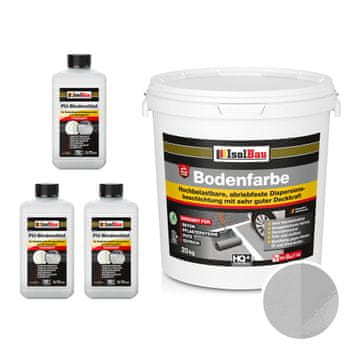 IsolBau 2K smolasta podna boja za beton Bodenbeschichtung 20 kg kameno siva