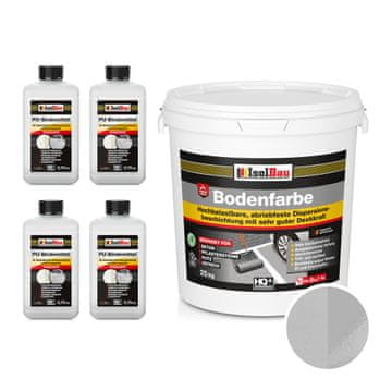 IsolBau 2K smolasta podna boja za beton Bodenbeschichtung 25 kg kameno siva