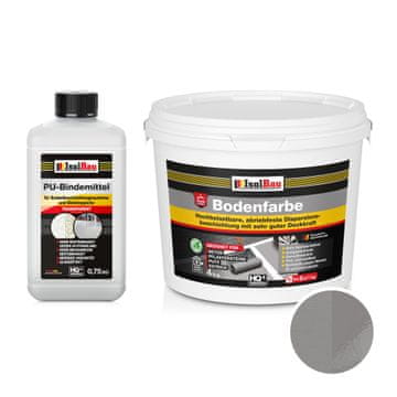 IsolBau 2K Resin boja za betonske podove 4 kg Betonsko siva