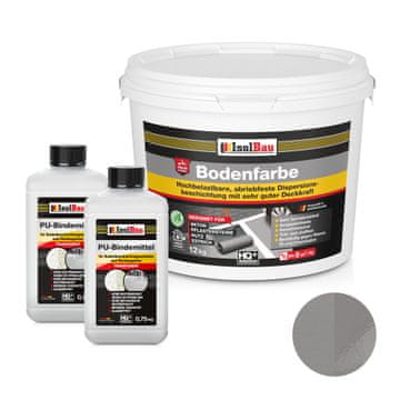 IsolBau 2K Resin boja za betonske podove 12 kg betonsko siva