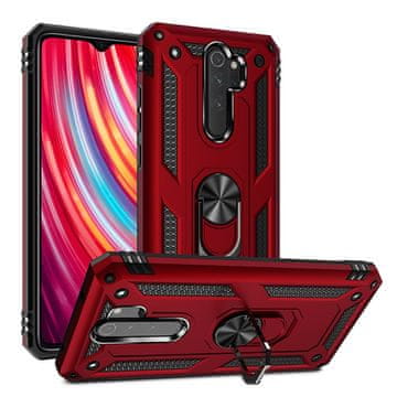 GS Oklopna futrola za Xiaomi Redmi Note 8 Pro, Nox Case Ring, crvena