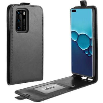 GS Preklopna futrola za Huawei P40, Flip, crna